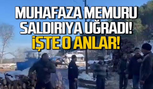 Muhafaza Memuru saldırıya uğradı! İşte o anlar!