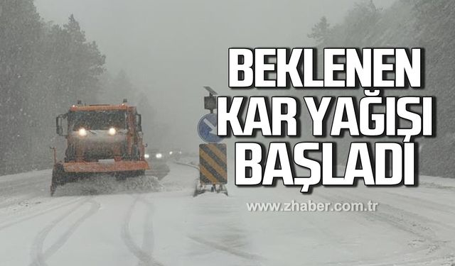 Bolu beyaza büründü!