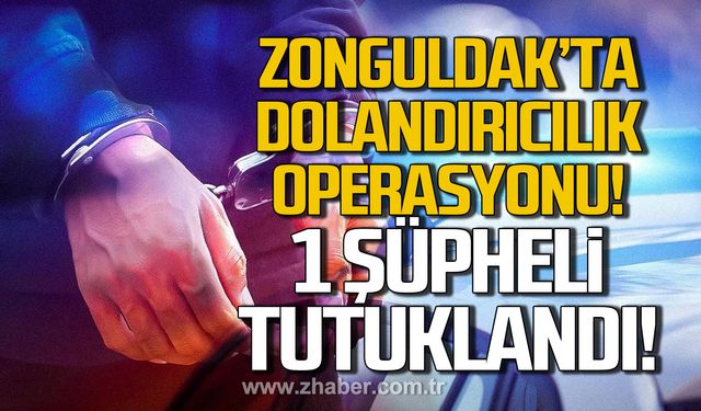 Zonguldak'ta Kuyu-46 operasyonunda 6 şüpheliden 1'i tutuklandı!