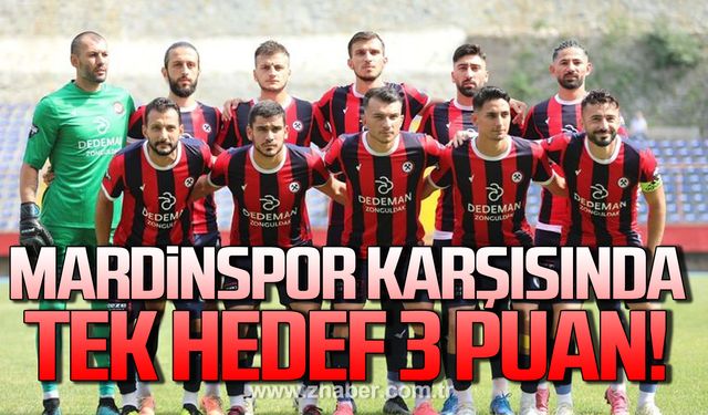 Mardinspor karşısında tek hedef 3 puan!