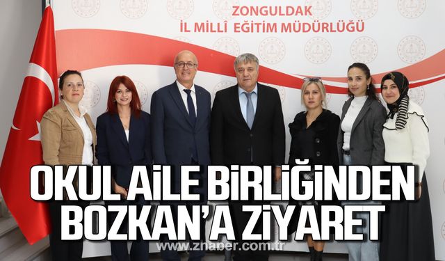 Okul Aile Birliğinden Osman Bozkan'a ziyaret!