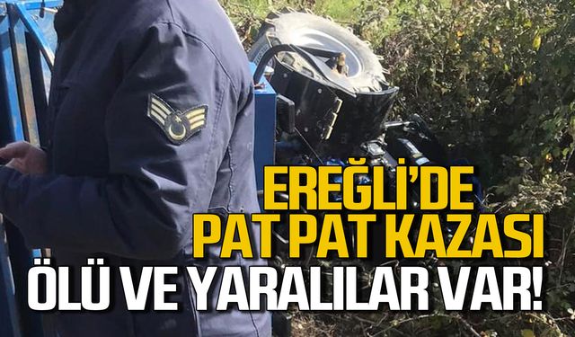 Ereğli'de pat pat kazası! Ölü ve yaralılar var!