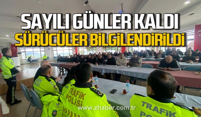 Sayılı günler kaldı! Sürücüler bilgilendirildi!