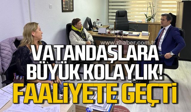 “Tek Adım Hizmet Birimi” faaliyete geçti