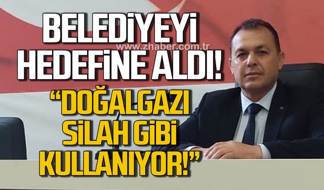 Adnan Tıska Çaycuma Belediyesi'ni hedefine aldı!