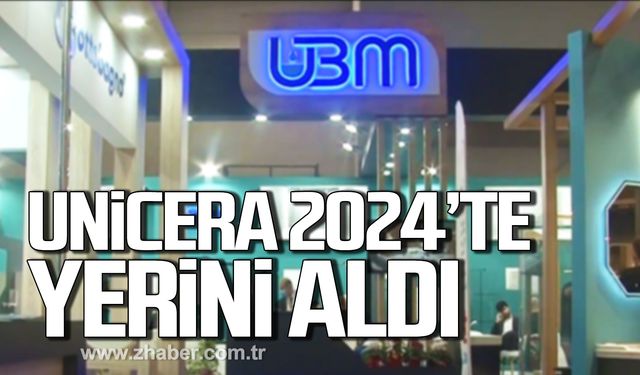 UBM BAGNOM UNICERA 2024'te yerini aldı!