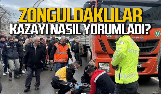 Zonguldaklılar kazayı nasıl yorumladı?