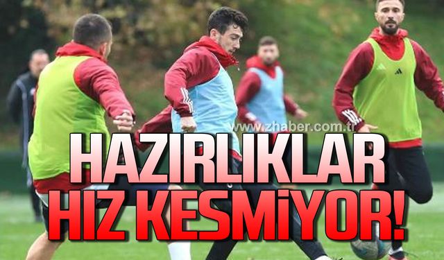 Zonguldakspor, Orduspor hazırlıklarını sürdürüyor