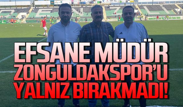 Zonguldakspor teşekkür etti!