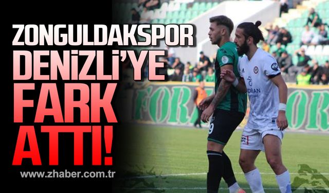 Zonguldakspor Denizlispor’u 4-0 mağlup etti!