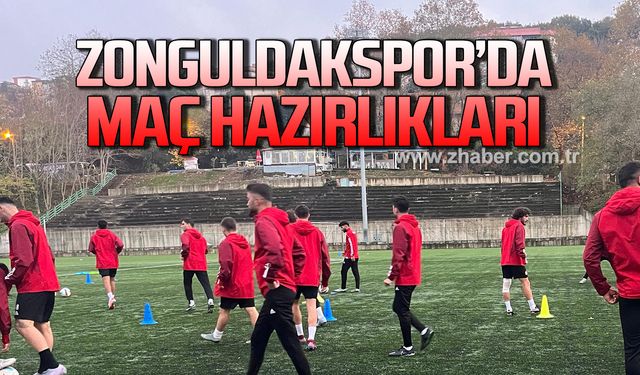 Zonguldakspor Niğde Belediyespor maç hazırlıklarını sürdürüyor!