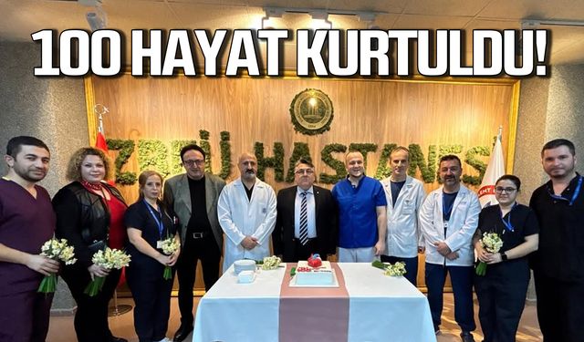 BEÜ Tıp Fakültesi Hastanesi 100 Hayatı Kurtardı