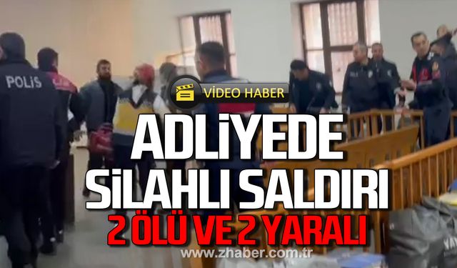 Bursa Adliyesi'nde silahlı saldırı! 2 ölü 2 yaralı!