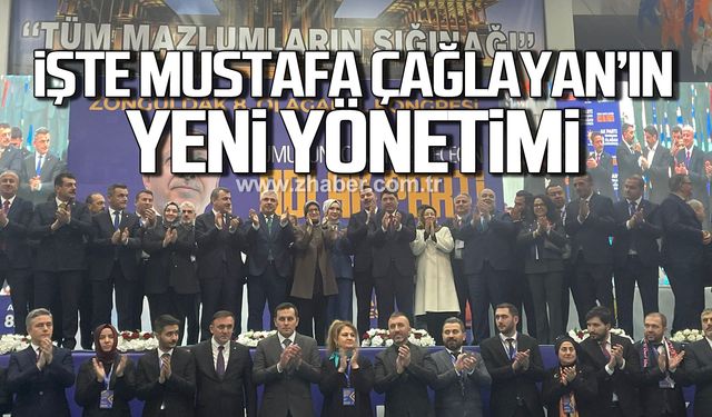 İşte Mustafa Çağlayan'ın yeni yönetimi!