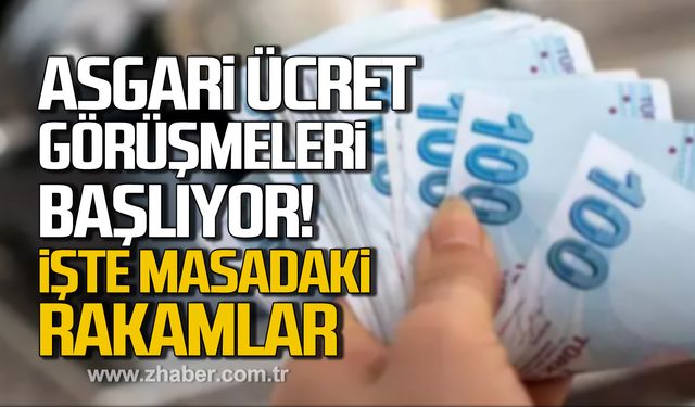 Asgari Ücret Tespit Komisyonu toplanıyor! İşte masadaki rakamlar!