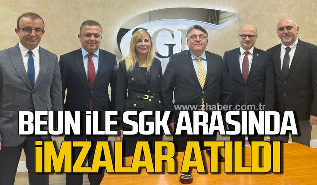 BEUN ile SGK arasında “Sağlık Kurumlarında Global Bütçe Protokolü” imzalandı