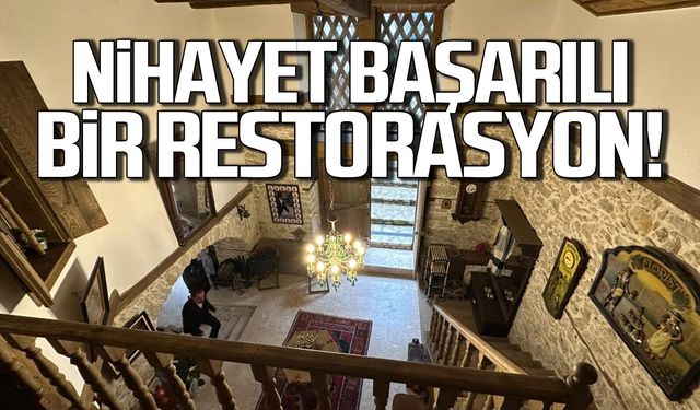 Nihayet başarılı bir restorasyon! Ödül verildi!