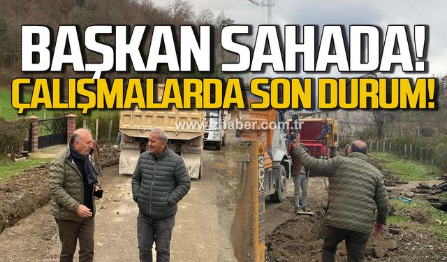 Vedat Öztürk sahada! Çalışmalarda son durum!