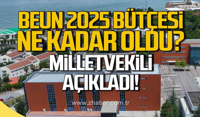 Zonguldak Bülent Ecevit Üniversitesi 2025 yılı bütçe miktarı belli oldu!