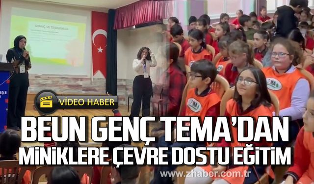 BEUN Genç TEMA'dan miniklere çevre dostu eğitim!