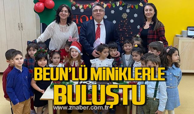 Rektör Özölçer, BEUN'lü miniklerle buluştu!