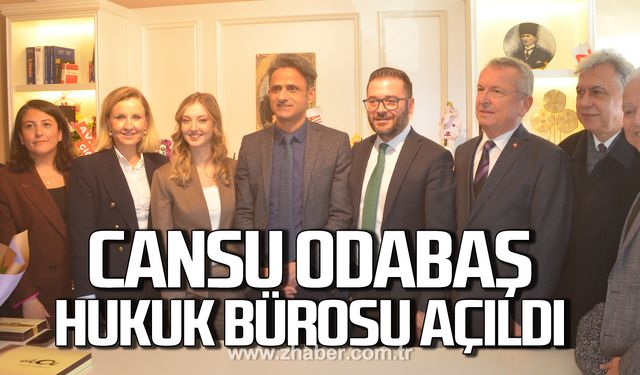 Cansu Odabaş hukuk bürosu açıldı!