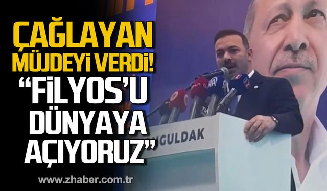 Çağlayan müjdeyi verdi! "Filyos'u hava ve deniz yoluyla dünyaya açıyoruz"