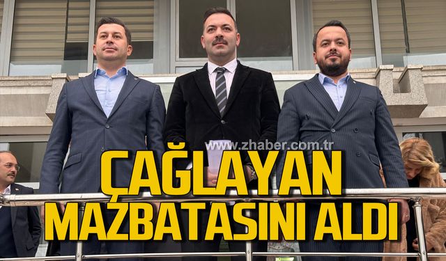 Çağlayan mazbatasını aldı!