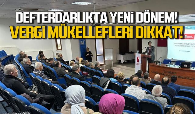 Defterdarlıkta yeni dönem! Vergi mükellefleri dikkat!