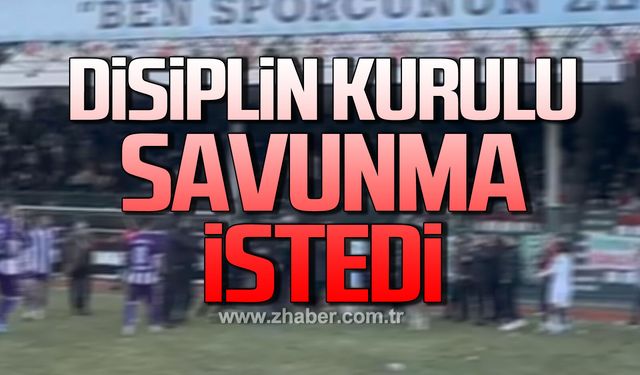 Disiplin Kurulu Ereğli ve Bağlum’dan savunma istedi!