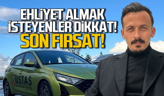 Ehliyet almak için zam öncesi son fırsat!