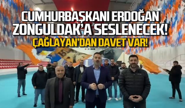 Erdoğan Zonguldak'a seslenecek! Çağlayan'dan davet var!