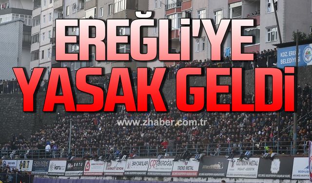 Kdz. Ereğli Belediyespor'a seyircisiz oynatma cezası verildi!