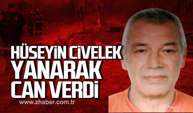 Bartın’da yangın! Hüseyin Civelek yanarak can verdi!