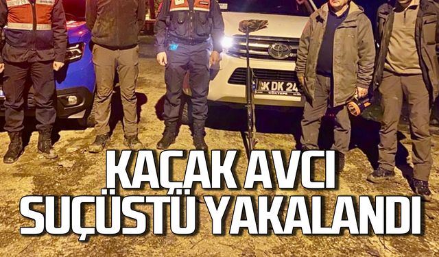 Yasa dışı tuzakla ördek avlıyordu! Yakalandı!