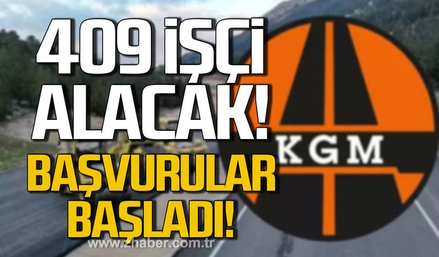 KGM 409 sürekli işçi alacak! İşte detaylar...