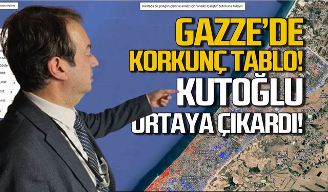 Gazze'de korkunç tablo! Tahribatın boyutunu açıkladı!