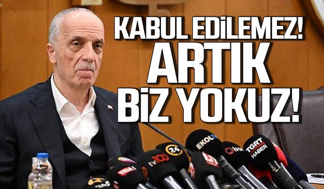 Türk-İş'ten asgari ücret tepkisi! "Artık biz yokuz"