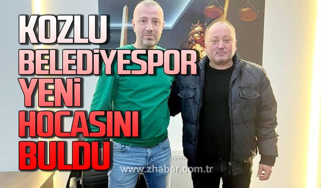 Kozlu Belediyespor yeni hocasını buldu