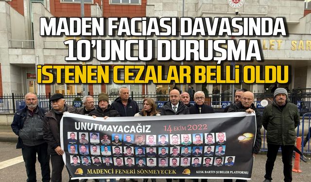 43 işçiye mezar olan Amasra maden faciasında istenen cezalar belli oldu!