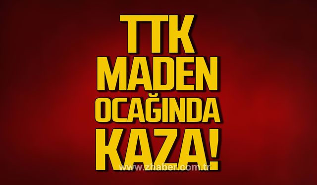 Maden ocağında kaza! Madenci yaralandı!