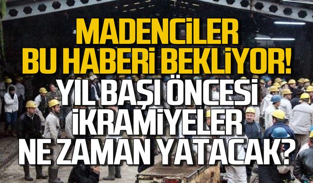 TTK Maden İşçilerine Yılbaşı Öncesi İkramiye Müjdesi