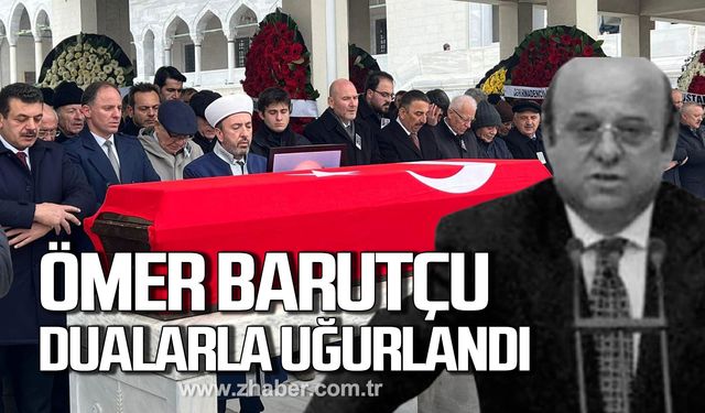 Ömer Barutçu dualarla uğurlandı!