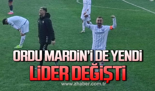 Orduspor 1967 Mardin 1969 Spor’u yendi! 3. Lig 4. Grup’ta lider değişti!