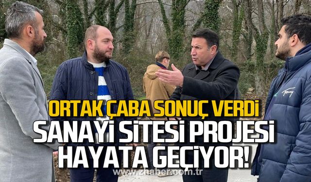 Ortak çaba sonuç verdi! Devrek'te sanayi sitesi projesi hayata geçiyor!