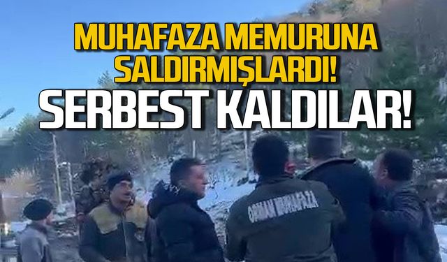 Muhafaza memuruna saldıran 3 kişi serbest kaldı!