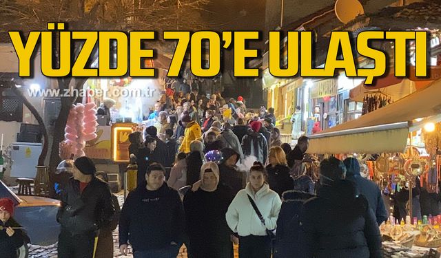 Safranbolu'da yılbaşı yoğunluğu! Otellerde doluluk oranı yüzde 70'e ulaştı!