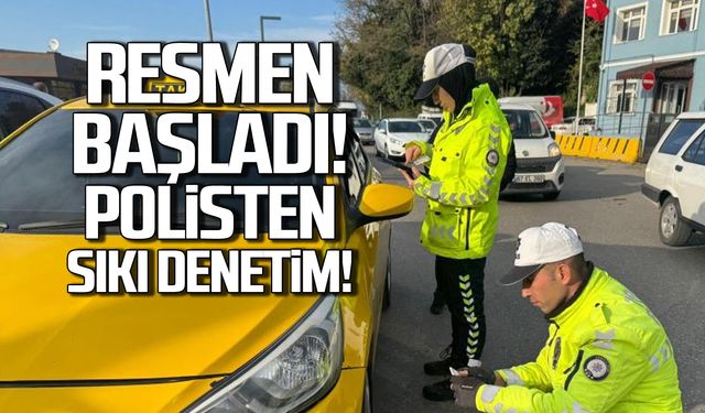 Resmen başladı! Polisten ticari araçlara sıkı denetim!