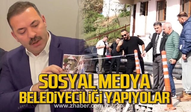 Çağlayan; "Sosyal medya belediyeciliği yapıyorlar"