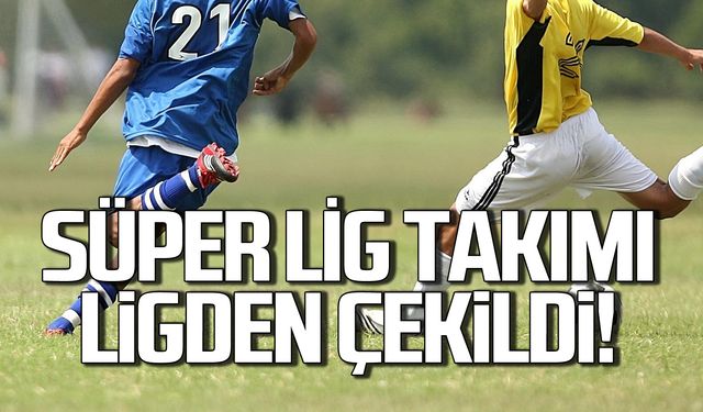 Süper Lig takımı Ayiçispor ligden çekildi